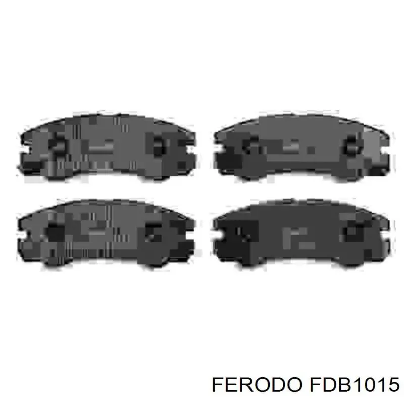 FDB1015 Ferodo колодки тормозные передние дисковые
