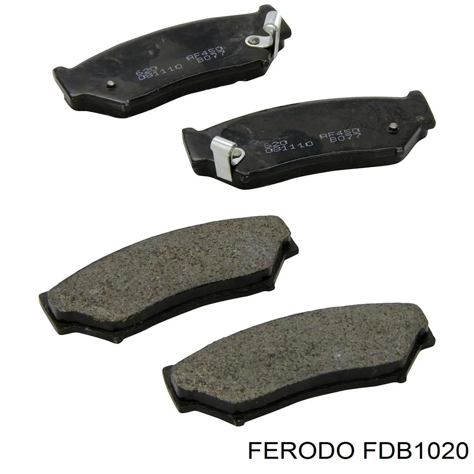 FDB1020 Ferodo Колодки передние