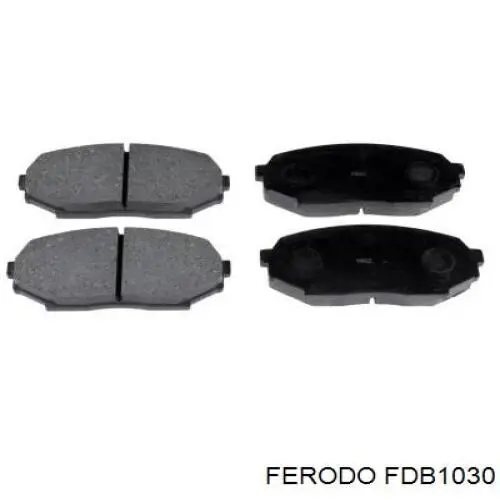 D4025NM NIPPON MOTORS Колодки передние
