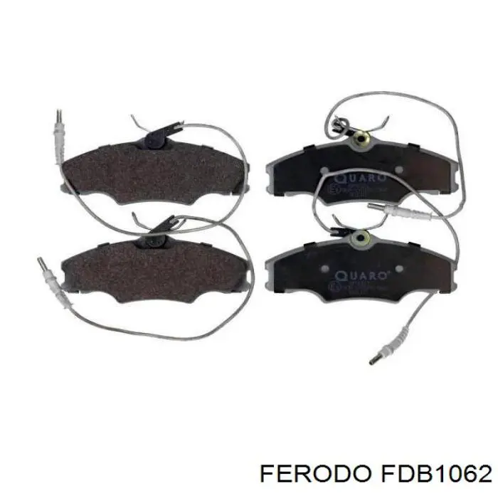 Передние тормозные колодки FDB1062 Ferodo