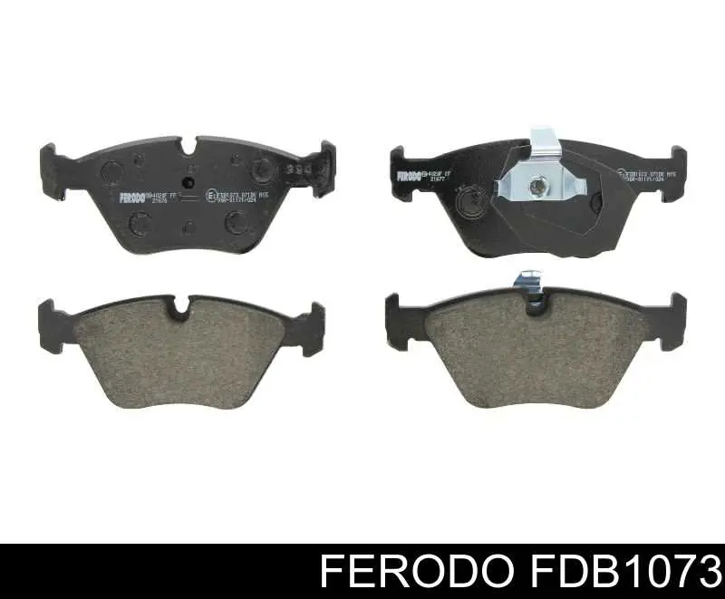 FDB1073 Ferodo колодки тормозные передние дисковые