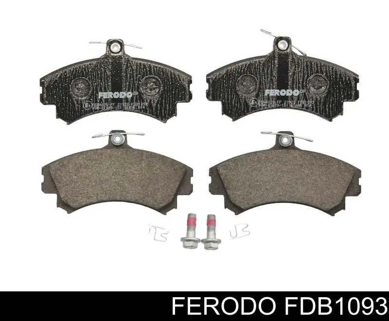 FDB1093 Ferodo колодки тормозные передние дисковые