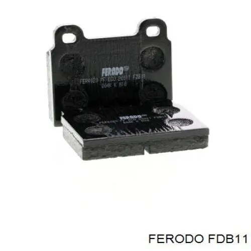 Передние тормозные колодки FDB11 Ferodo