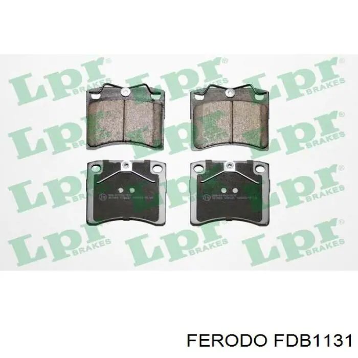Колодки Ferodo FDB1131 цена, от 17.56 USD