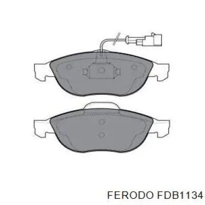 Передние тормозные колодки FDB1134 Ferodo