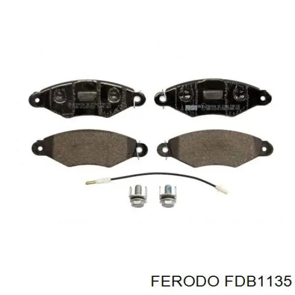 Колодки Ferodo FDB1135 цена, от 17.31 USD