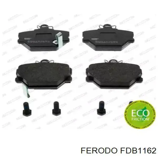 Передние тормозные колодки FDB1162 Ferodo