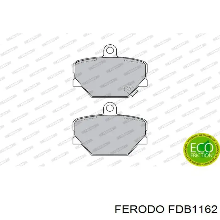 Колодки Ferodo FDB1162 цена, от 28.56 USD