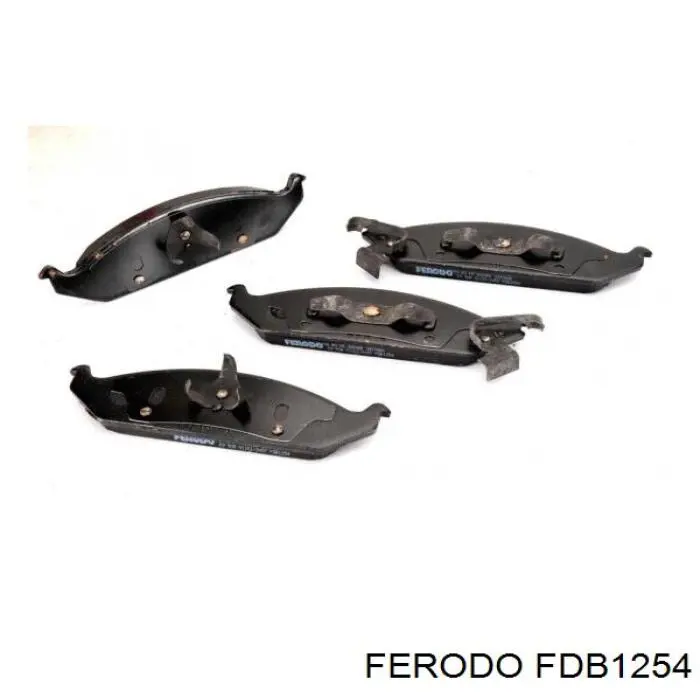 Передние тормозные колодки FDB1254 Ferodo