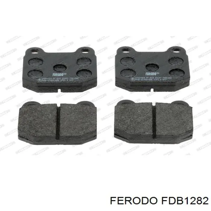 Передние тормозные колодки FDB1282 Ferodo