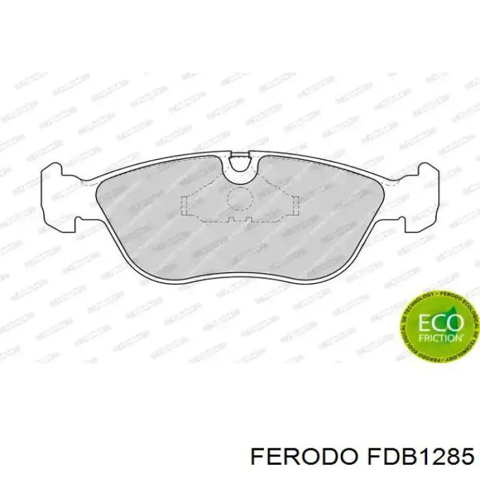 FDB1285 Ferodo Колодки передние