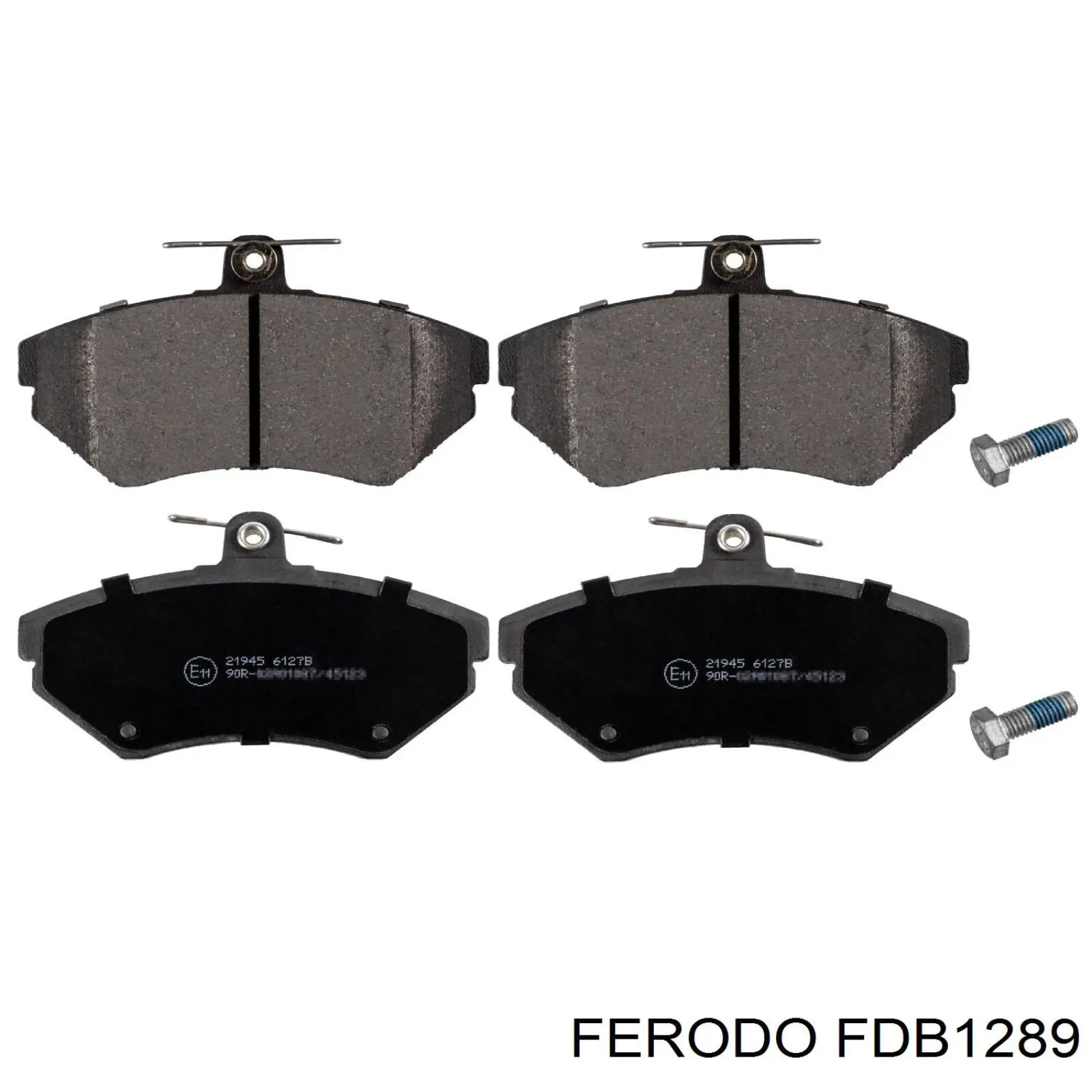 Pastillas de freno delanteras FDB1289 Ferodo