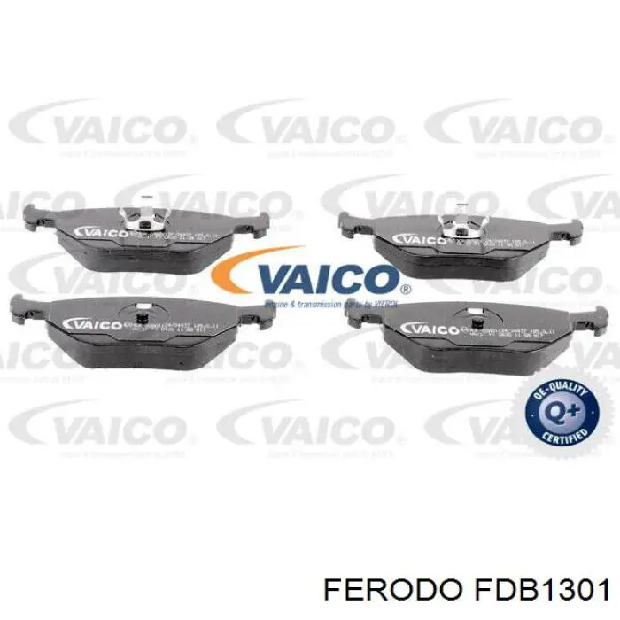 FDB1301 Ferodo Колодки тормозные дисковые комплект