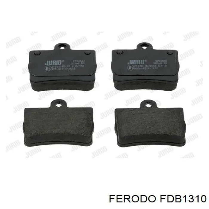 Колодки дисковые  Ferodo FDB1310 цена, от 22.77 USD
