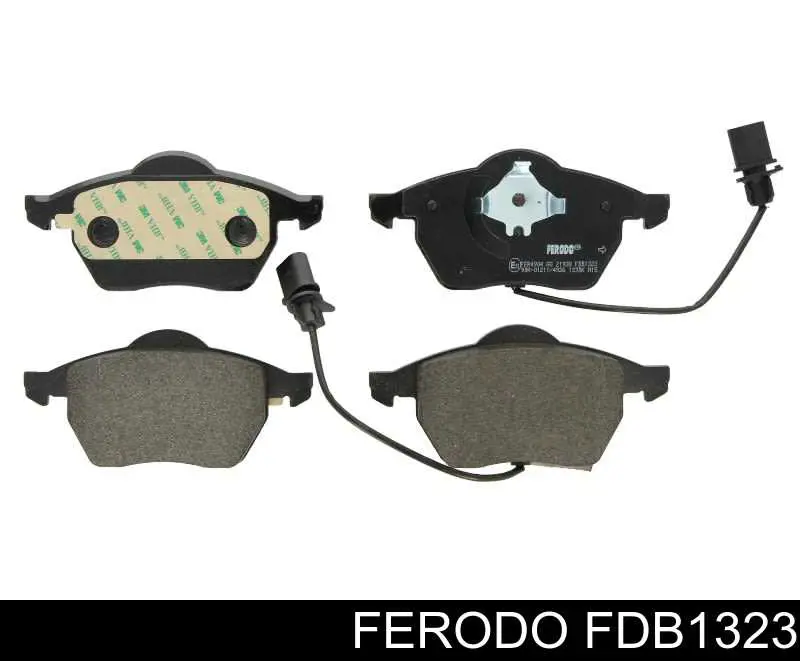 FDB1323 Ferodo колодки тормозные передние дисковые