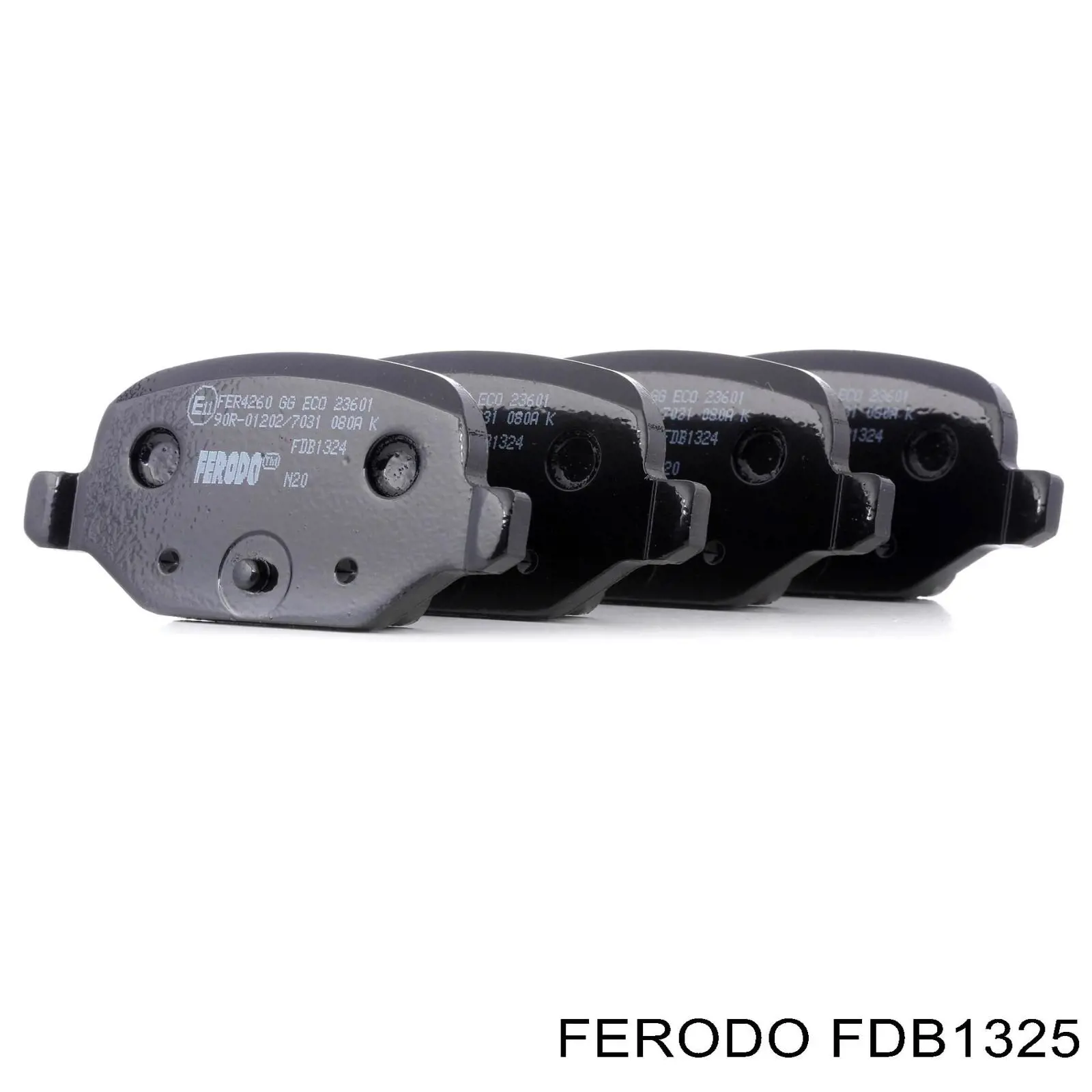 FDB1325 Ferodo колодки тормозные передние дисковые