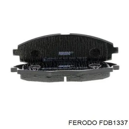 FDB1337 Ferodo колодки тормозные передние дисковые