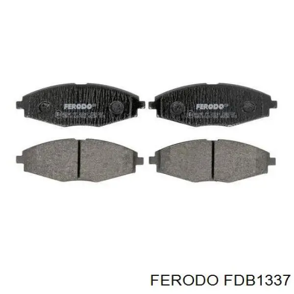 Pastillas de freno delanteras FDB1337 Ferodo
