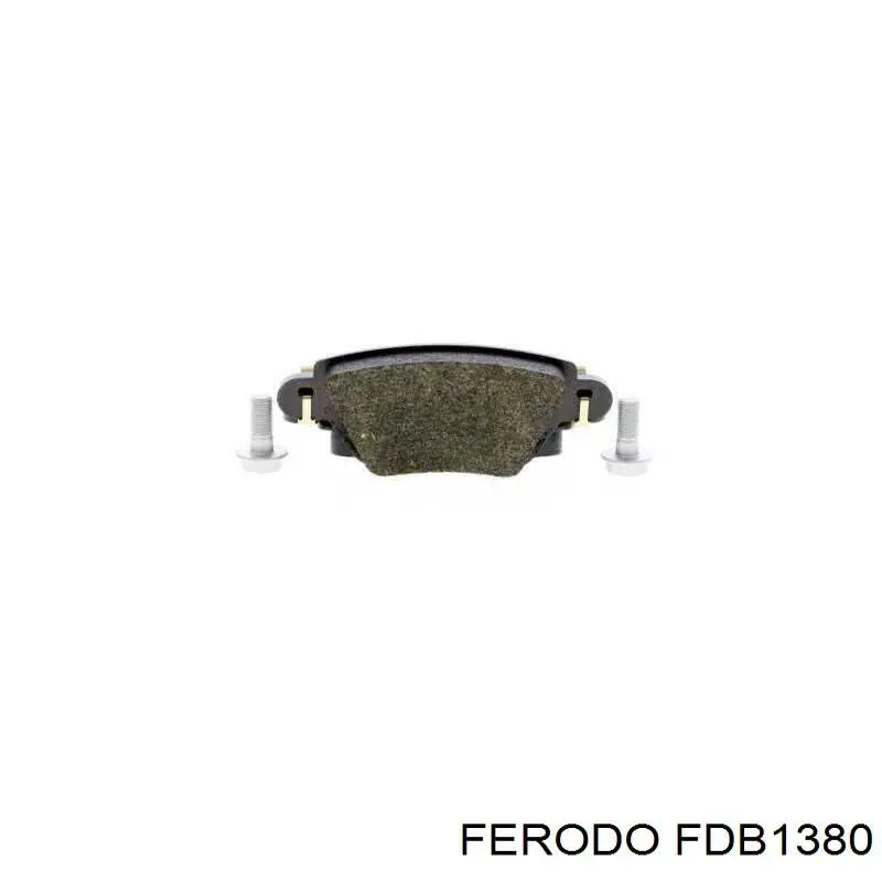 Pastillas de freno traseras FDB1380 Ferodo