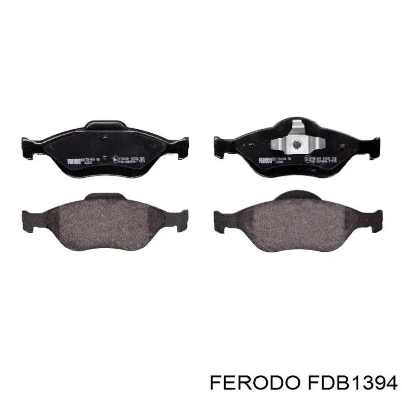 Колодки Ferodo FDB1394 цена, от 27.48 USD