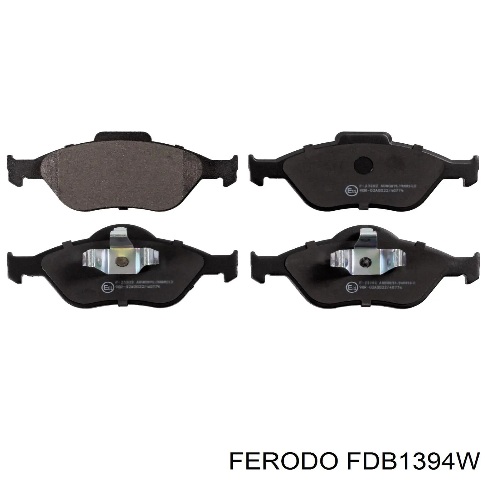 Колодки Ferodo FDB1394W цена, от 16.87 USD