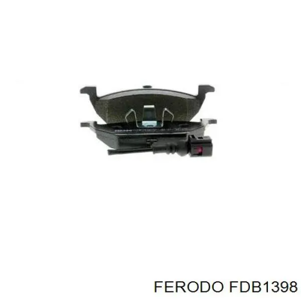 Колодки Ferodo FDB1398 цена, от 22.80 USD