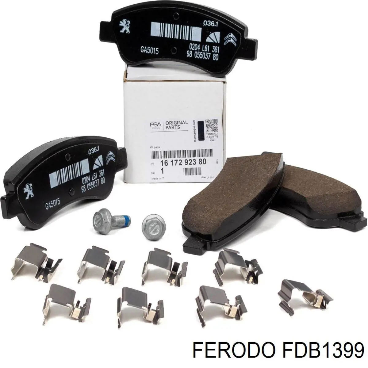 Колодки Ferodo FDB1399 цена, от 16.39 USD