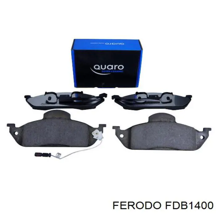 Купить FDB1400 Ferodo Колодки тормозные