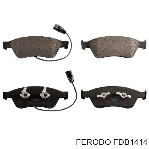 FDB1414 Ferodo Колодки передние