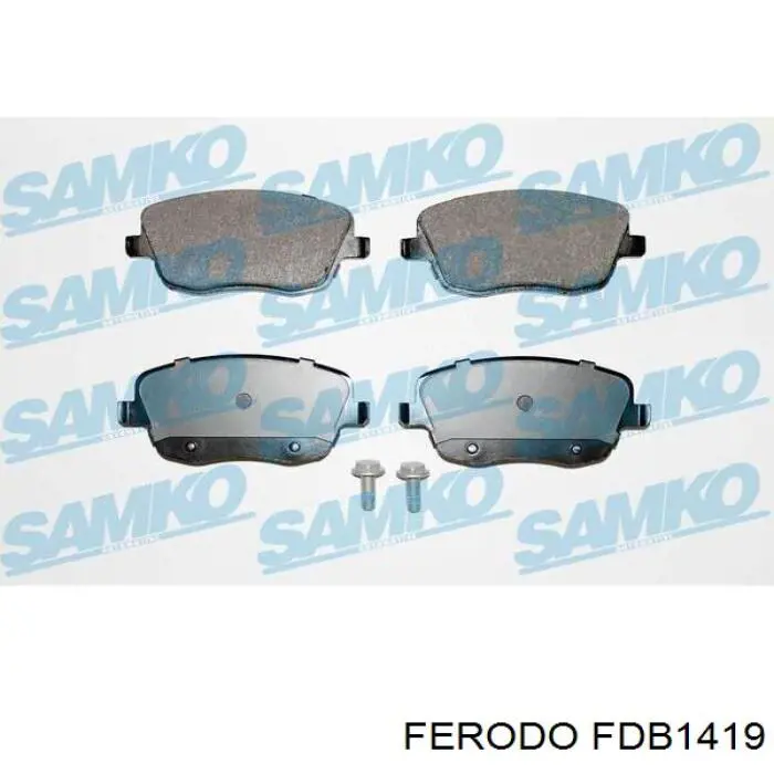 Колодки Ferodo FDB1419 цена, от 30.40 USD