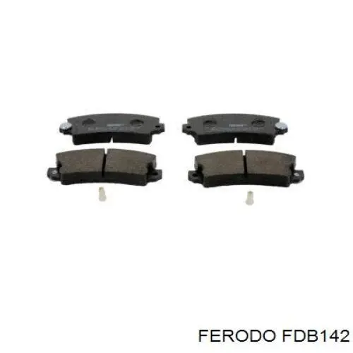 Передние тормозные колодки FDB142 Ferodo