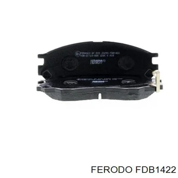 FDB1422 Ferodo колодки тормозные передние дисковые