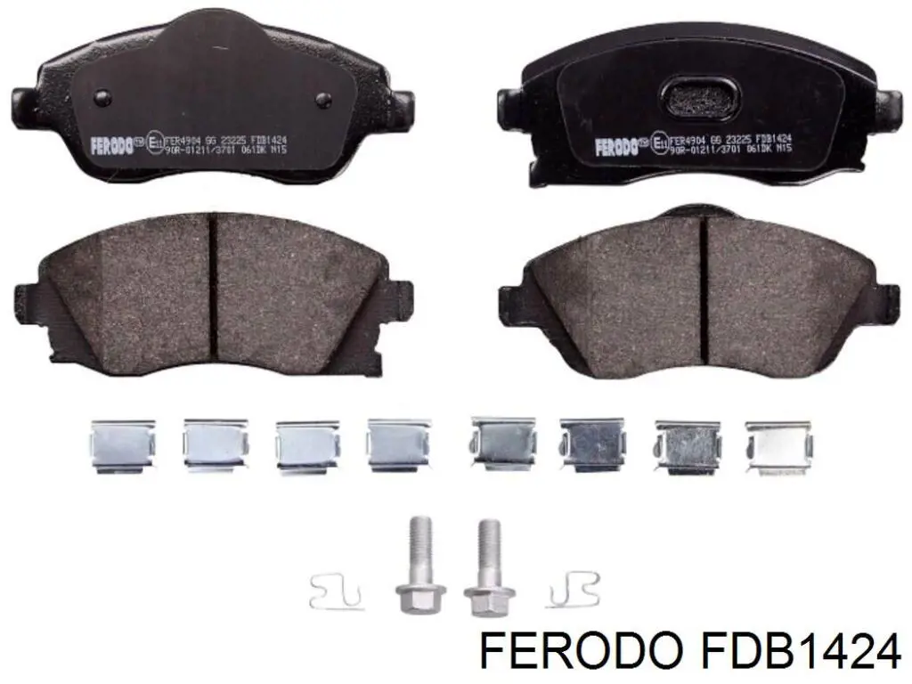 FDB1424 Ferodo передние тормозные колодки