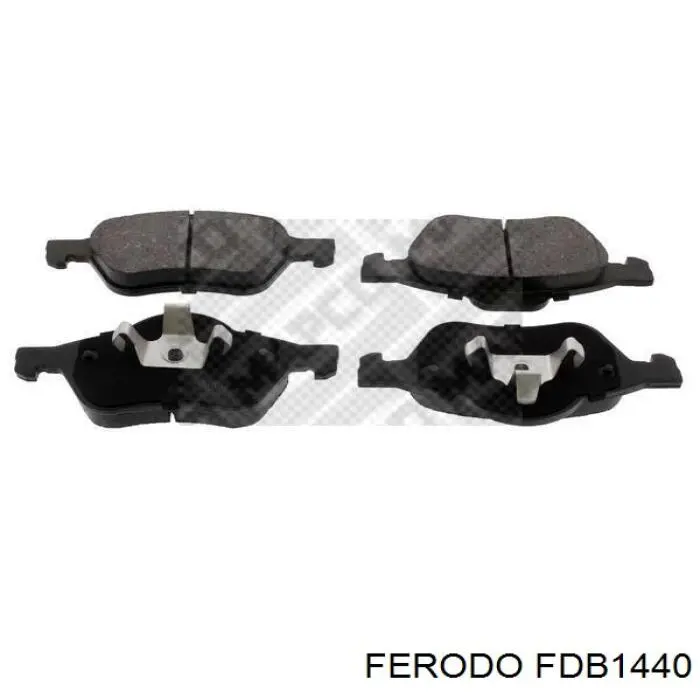Передние тормозные колодки FDB1440 Ferodo