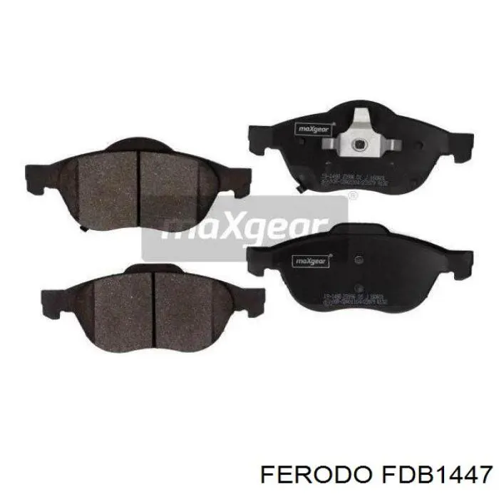 FDB1447 Ferodo колодки тормозные передние дисковые