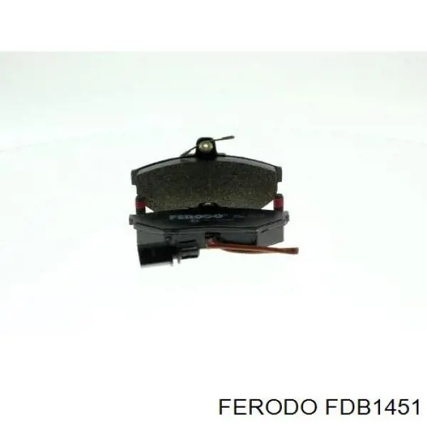 Pastillas de freno delanteras FDB1451 Ferodo
