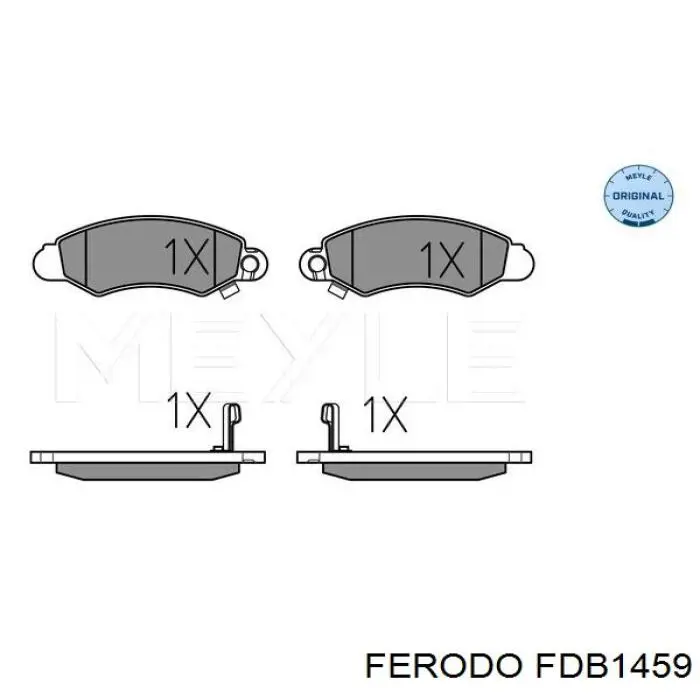 FDB1459 Ferodo Колодки передние