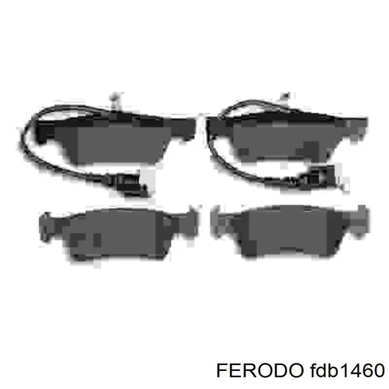 Колодки тормозные задние дисковые FERODO FDB1460