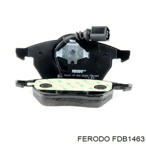 Купить FDB1463 Ferodo Колодки тормозные