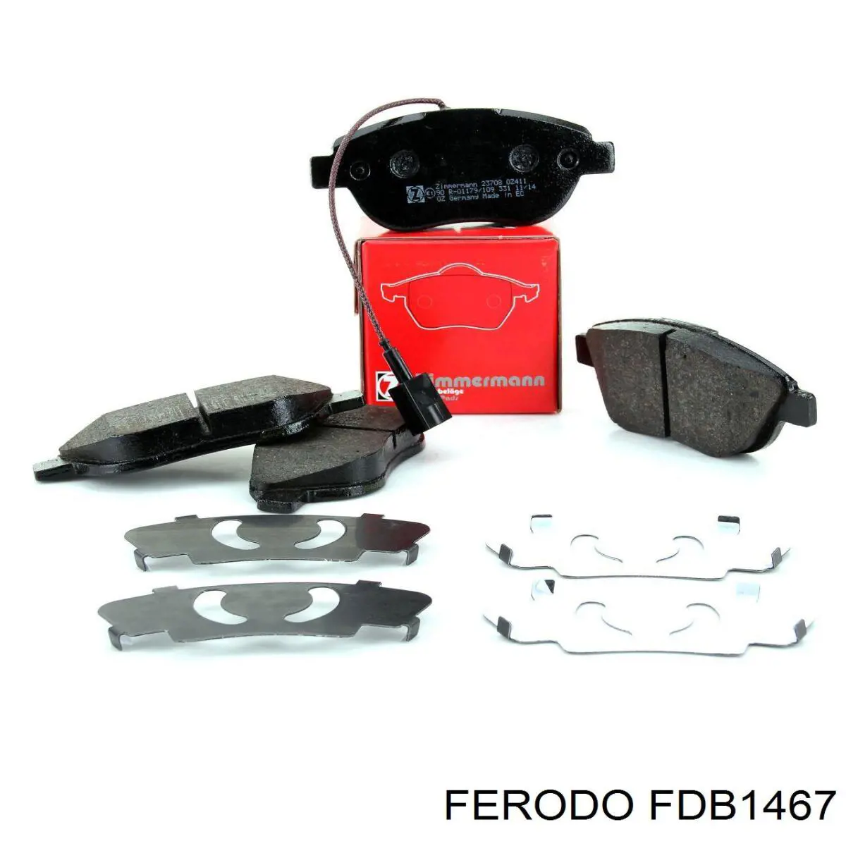 Купить FDB1467 Ferodo Колодки тормозные
