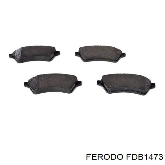 Колодки Ferodo FDB1473 цена, от 39.60 USD
