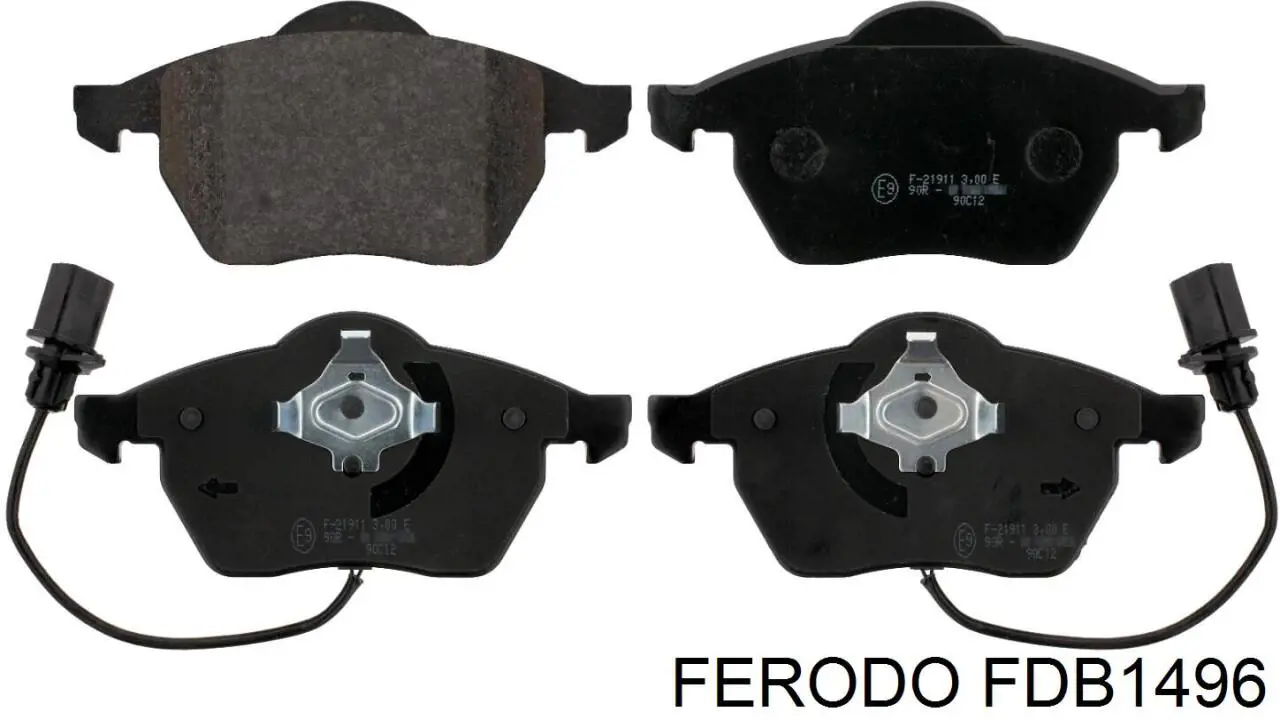 Тормозные колодки Ferodo FDB1496