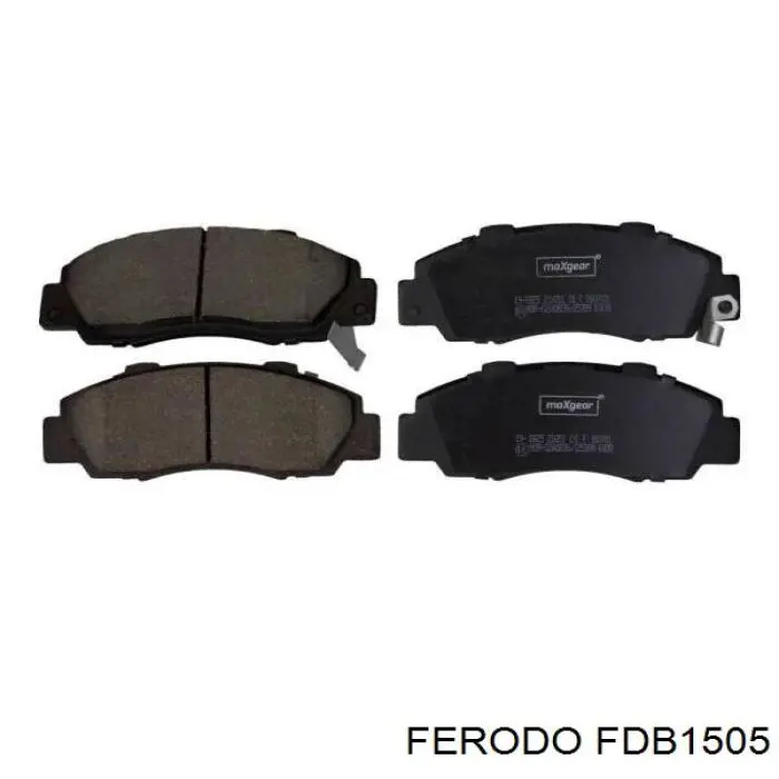 Pastillas de freno delanteras FDB1505 Ferodo