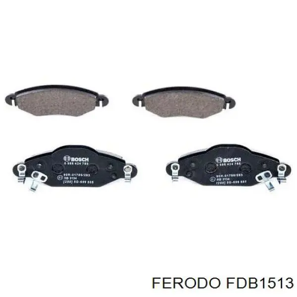 Передние тормозные колодки FDB1513 Ferodo