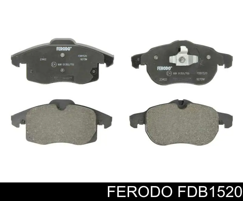 Передние тормозные колодки FDB1520 Ferodo