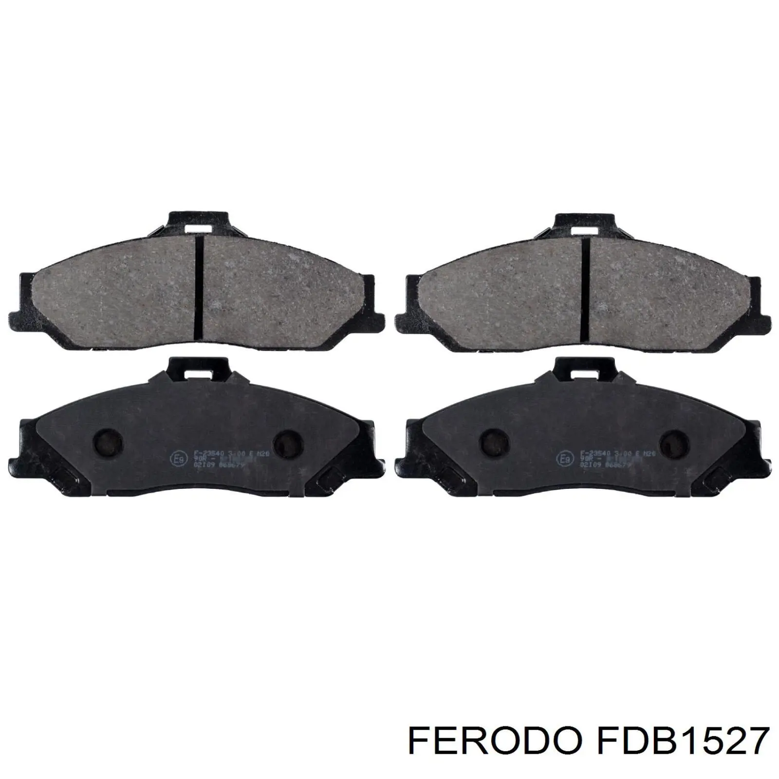 Pastillas de freno delanteras FDB1527 Ferodo