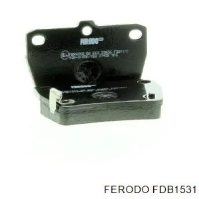Задние тормозные колодки FDB1531 Ferodo