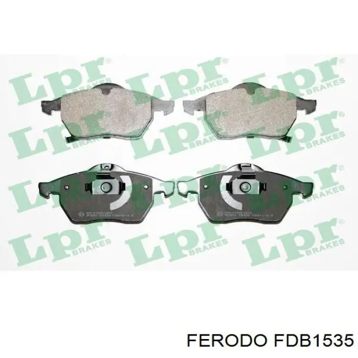 Колодки Ferodo FDB1535 цена, от 1283.10 UAH