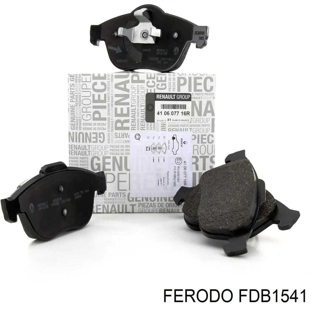 Колодки Ferodo FDB1541 цена, от 35.01 USD