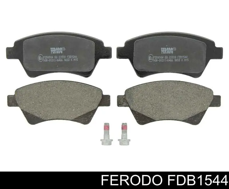 FDB1544 Ferodo колодки тормозные передние дисковые